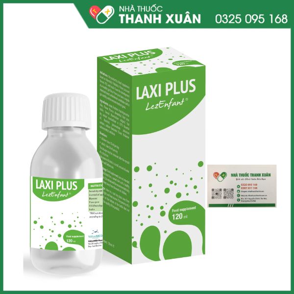 Laxi Plus LezEnfant - Bổ sung chất xơ và phòng ngừa táo bón